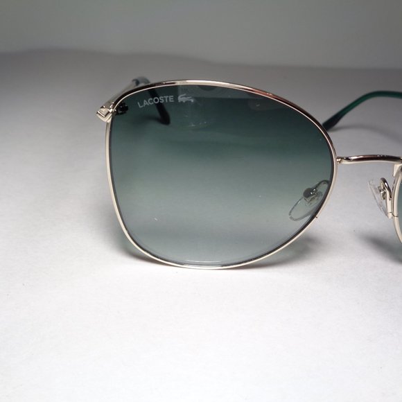 Lacoste L224S Gold Green New Women\'s Sunglasses main image 7